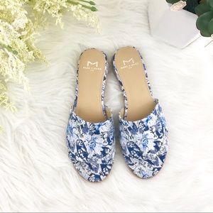 💲🔻NIB MARC FISHER Wyndi Multi-Fabric Slides
